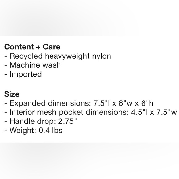 BAGGU X MIFFY Orange Floral Cosmetic Bag NEW NWT - Picture 3 of 3